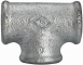 Conector T cu filete interioare Rp 2 1/2&QUOT;-Rp 2&QUOT;-Rp 2 1/2&QUOT;, din fonta maleabila