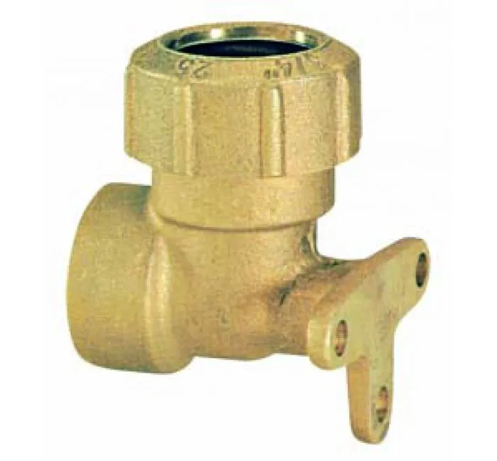 Conector L cu filet interior si montare perete