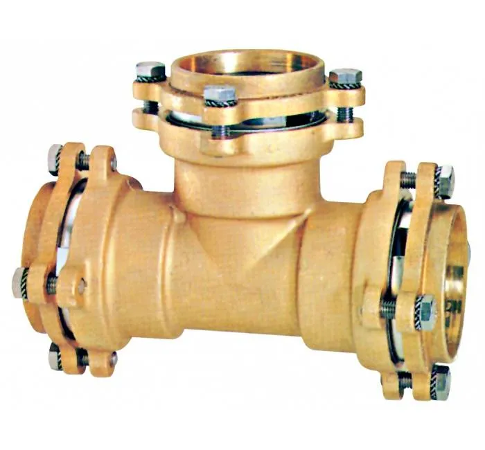 Conector T pentru teava cu flansa