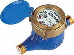 Contor apa volumetric cu piston rotativ, filet G 3/4&QUOT;, conector R 1/2&QUOT;