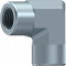 Cot hidraulic 90° cu filete interioare 3/8&QUOT; BSP