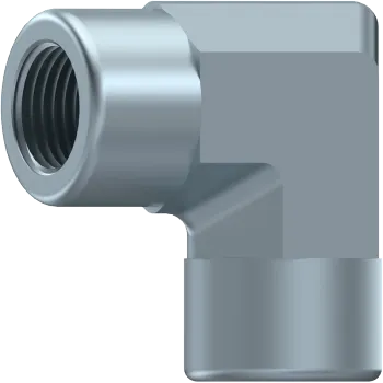 Cot hidraulic 90° cu filete interioare BSP