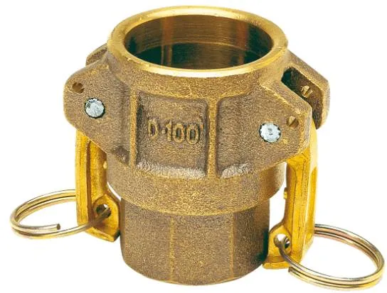 Cupla KAMLOK din alama, cu filet interior, tip D