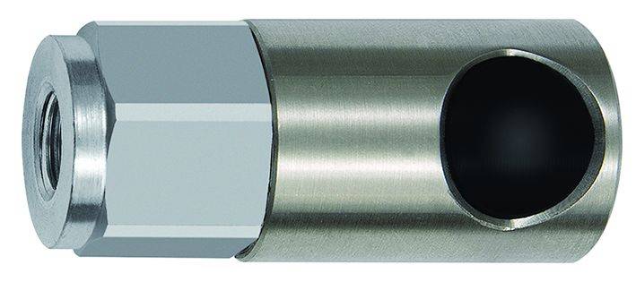 Cupla siguranta mama DN 6 cu filet interior, ISO 6150 C - Pushbutton