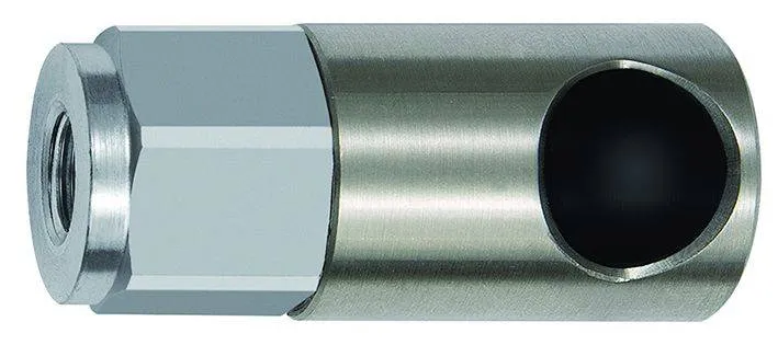 Cupla siguranta mama DN 6 cu filet interior, ISO 6150 C - Pushbutton