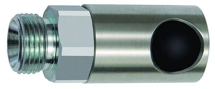 Cupla siguranta mama DN 6 cu filet exterior, ISO 6150 C - Pushbutton
