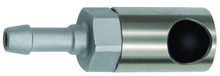 Cupla siguranta mama DN 6 cu adaptor furtun, ISO 6150 C - Pushbutton