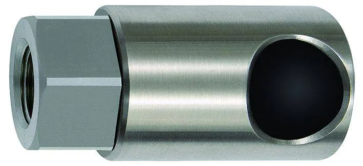 Cupla siguranta mama DN 8 cu filet interior, ISO 6150 C - Pushbutton