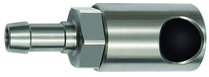 Cupla siguranta mama DN 8 cu adaptor furtun, ISO 6150 C - Pushbutton