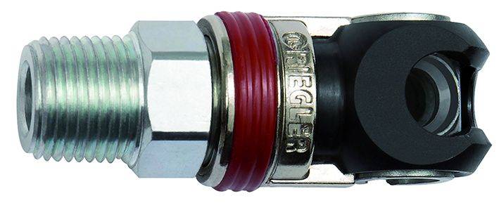 Cupla siguranta mama DN 6, filet exterior, rotativa, ISO 6150 C
