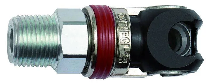 Cupla siguranta mama DN 6, filet exterior, rotativa, ISO 6150 C