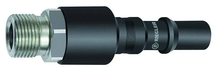 Cupla tata cu supapa de siguranta DN 8 cu filet exterior, ISO 6150 C