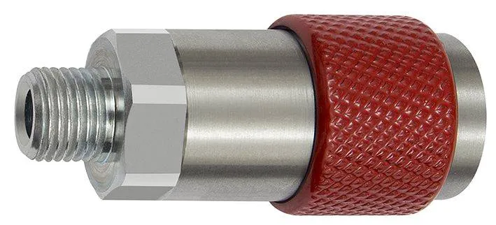 Cupla siguranta mama DN 6 cu filet exterior, tip pivotant, ne-interschimbabila