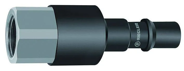 Cupla cu supapa de siguranta DN 11 cu filet interior,  ISO 6150 C