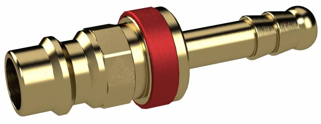 Cupla rapida tata ne-interschimbabila cu Ø int 9 mm, rosie DN 7,8