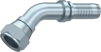Cupla rotativa 45° cu filet interior JIC 37°
