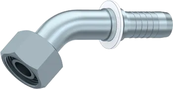 Cupla rotativa 45° cu filet interior metric