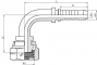Cupla rotativa 90° cu filet interior 3/8&QUOT; BSP, furtun DN 3/8&QUOT;, con 60°