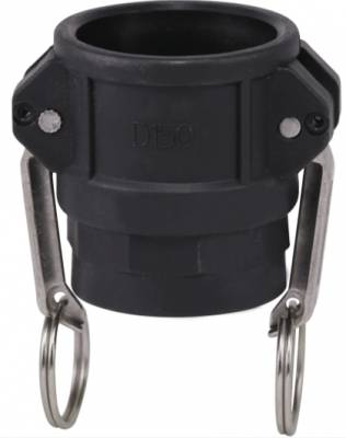 Cupla KAMLOK din PP, cu filet interior Rp 2&QUOT;, tip D