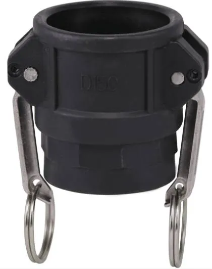 Cupla KAMLOK din PP, cu filet interior, tip D