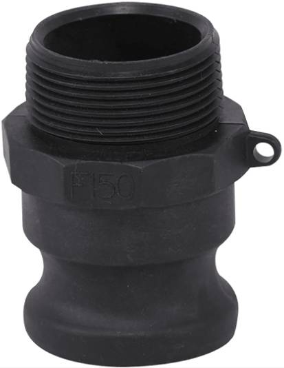 Conector KAMLOK din PP, cu filet exterior, tip F