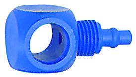 Cuple push-on banjo simple cu filet cilindric exterior - POM