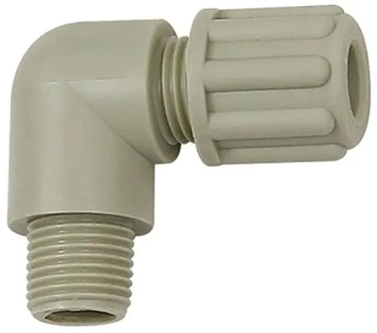 Cuple L push-on cu filet cilindric exterior - Polipropilena