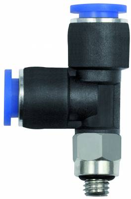 Cupla L-T push-in, filet exterior cu O-ring, seria Mini, M 5 - 6 mm