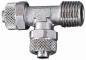 Cuple L-T push-on cu filet exterior conic, alama nichelata