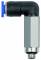 Cupla L push-in extins cu filet exterior si O-ring, seria Mini, G 1/8&QUOT; - 6 mm