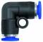 Cupla L push-in, seria Mini, 4 mm