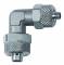 Cupla L push-on - reductie 8/6 mm - 6/4 mm, alama nichelata