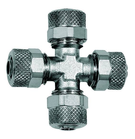 Cuple X push-on, alama nichelata