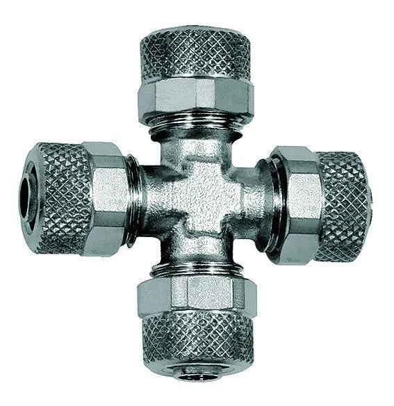 Cuple X push-on, alama nichelata