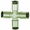 Cupla X push-in, seria click-clock, 8 mm