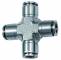 Cupla X push-in, seria Inox, 6 mm