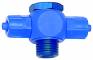 Cuple T banjo push-on cu filet cilindric exterior - POM