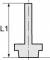 Adaptor furtun push-in, seria click-clock, M 5 - 6 mm