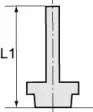 Adaptor furtun push-in cu filet cilindric exterior si O-ring, seria Inox