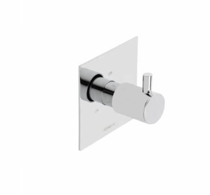 Divertor incastrat 3 pozitii cu placa patrata