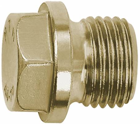 Dop cu hexagon extern si guler, filet G 3/4&QUOT;, inox 1.4571