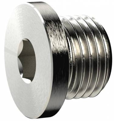 Dop cu hexagon intern, filet G 3/4&QUOT; fara O-ring, alama nichelata