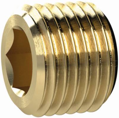 Dop inecat cu hexagon intern, filet G 1/8&QUOT;, alama