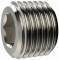 Dop inecat cu hexagon intern, filet R 3/4&QUOT;, alama nichelata