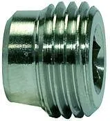 Dop inecat cu hexagon intern, din inox 1.4571