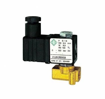 Electroventil 2/2, NC, actionare directa, 230 V AC, G 1/8&QUOT;, 0 - 6 bar