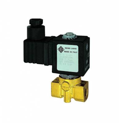 Electroventil 2/2, NC, actionare directa, 24 V DC, G 1/8&QUOT;, 0 - 9 bar