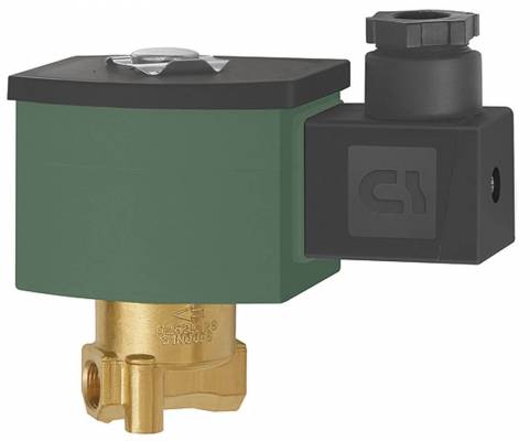 Electroventil 2/2, NO, actionare directa, 230 V AC, NBR, Rp 1/8&QUOT;, PN 18