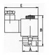 Electroventil 2/2, normal deschis, actionare directa