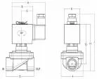 Electroventile 2/2, pana la PN 10, max. 90°C